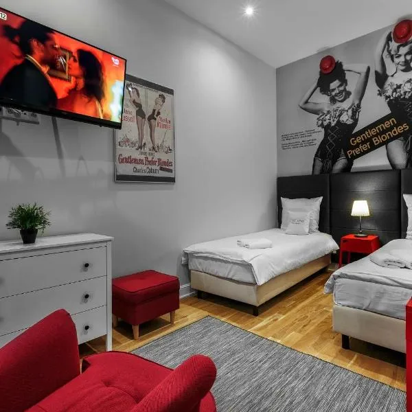 Cinema Rooms - Piotrkowska, hotel v Lodži