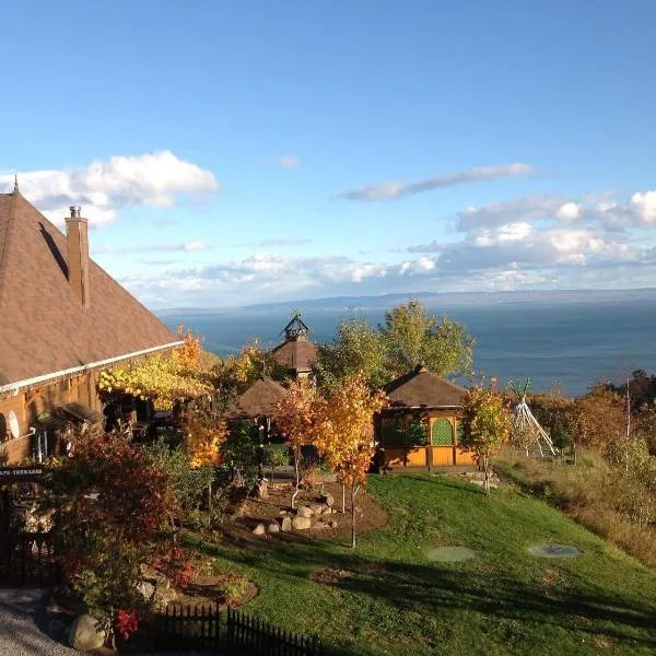 Auberge La Cote d'Or, viešbutis mieste Petit Rivjer Sen Fransua