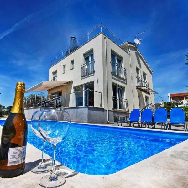 Villa Valerio, hotel Porečben