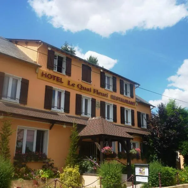 Logis Le Quai Fleuri, hotel in Tilleau