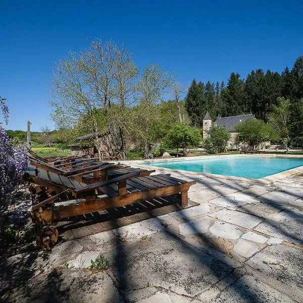 Le Moulin de Planiol, hotel in Concorès