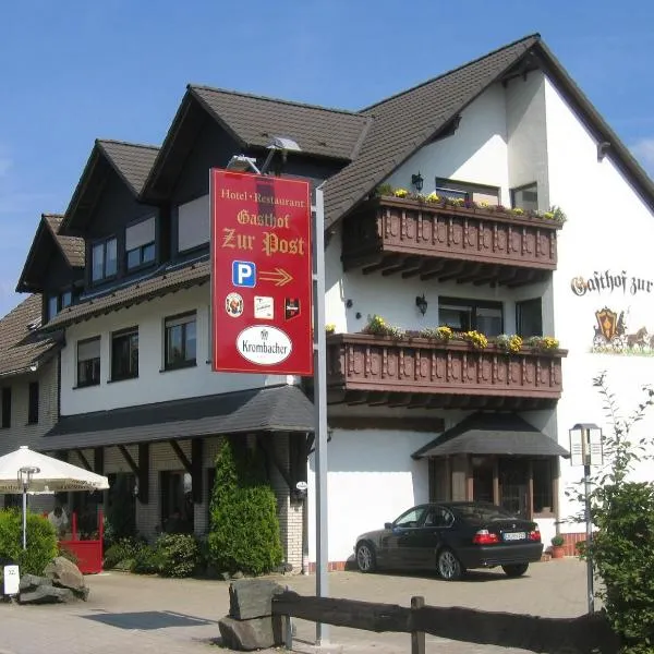 Gasthof zur Post Hotel - Restaurant, hotel v destinaci Breckerfeld