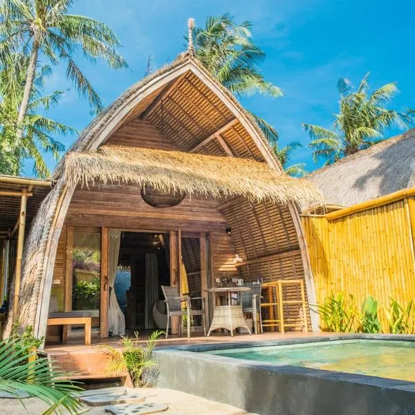 Anahata - Tropical Private Villas, hotel v destinaci Gili Air