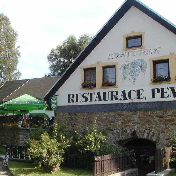 Penzion Trattoria, hotel en Rešov