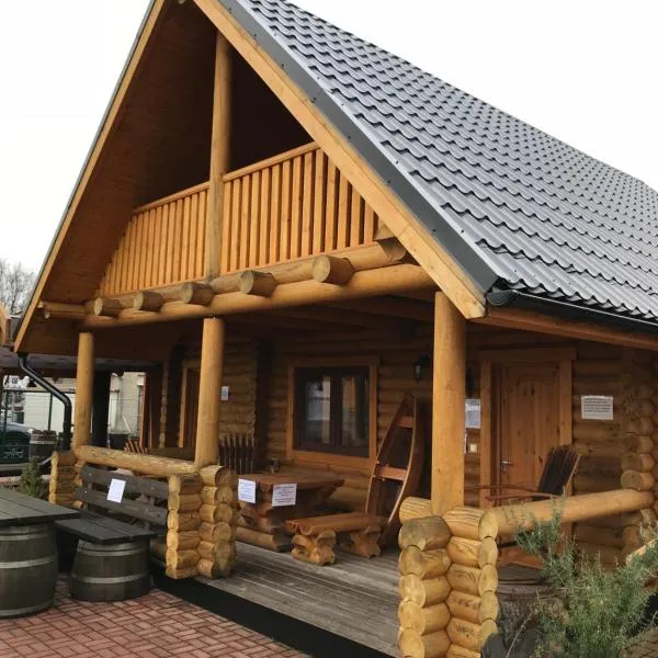 Wellness Hütte am Zwenkauer See bei Leipzig, hotel v destinaci Zwenkau