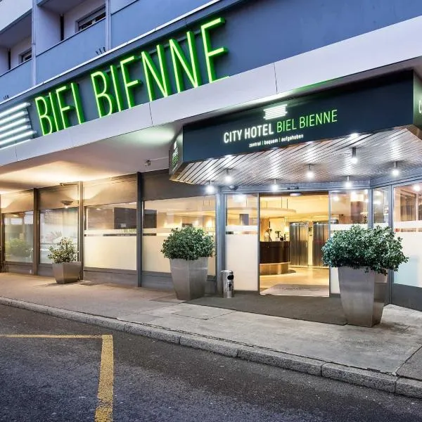 빌에 위치한 호텔 City Hotel Biel Bienne Free Parking