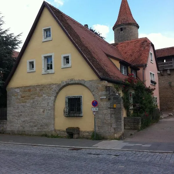 Pension Freund, hotel in Rothenburg ob der Tauber