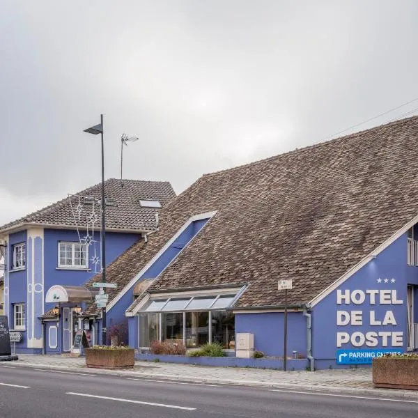 Hotel Restaurant De La Poste Mulhouse Ottmarsheim, hotell i Bantzenheim