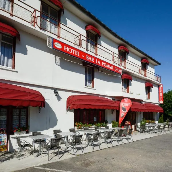 HOTEL DE LA POMME D'OR, hotell i Dolancourt