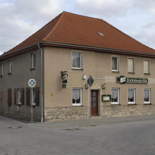 Gasthaus ,,Zum schwarzen Bär", hotel v destinaci Güsten