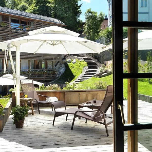 M de Megève, hotel v mestu Megève