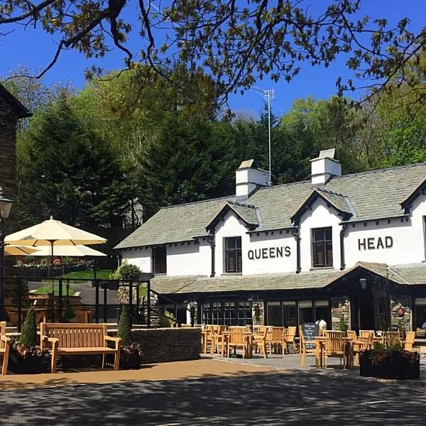 The Queen's Head Hotel, hotel em Troutbeck