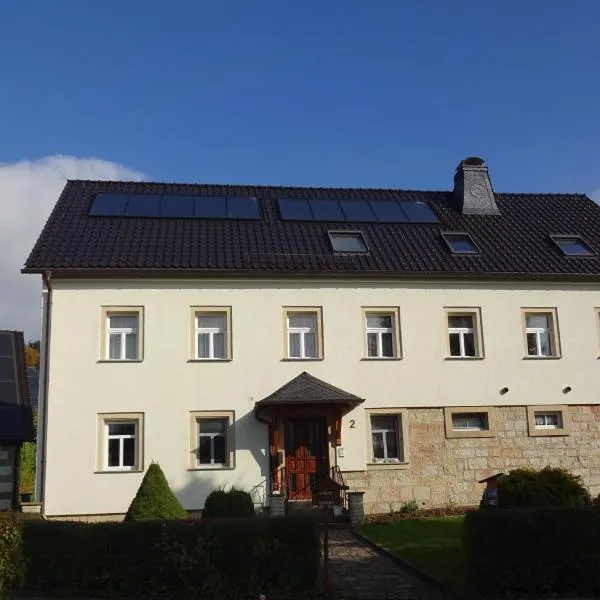 Ferienwohnung in der Sächsischen Schweiz, viešbutis mieste Königstein an der Elbe