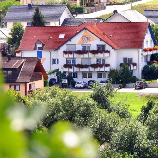 Hotelpension Gästehaus Birgit, hotel i Tauberrettersheim