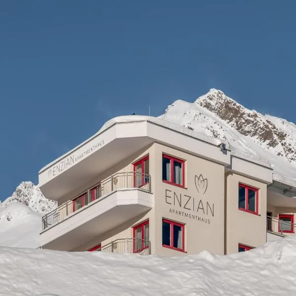 Apartmenthaus Enzian Hochsölden, hotel v destinaci Mandarfen