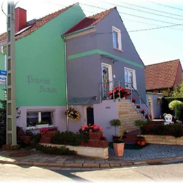 Pension Renate Braun, hotel v destinaci Gamstädt