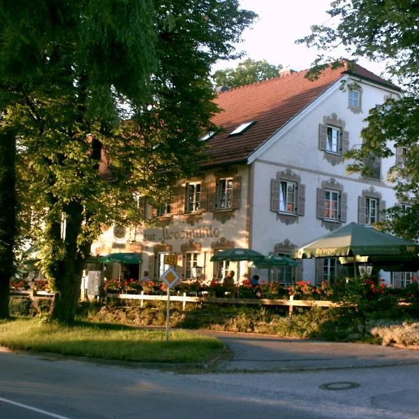 Gasthaus zur Moosmühle，Uffing的飯店