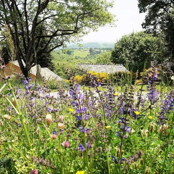 Domaine des Maréquiers chambre Mélilot, hotell i Saint-Germain-du-Teil