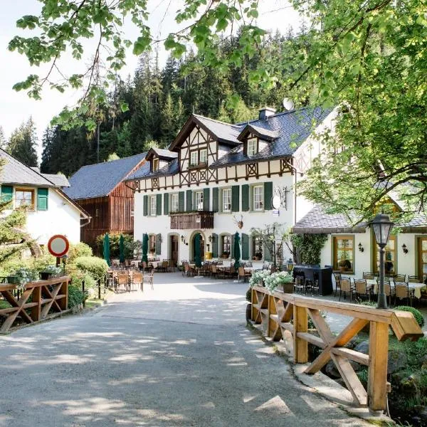 Gasthof Bischofsmühle, hotel in Schwarzenbach am Wald