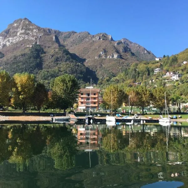 Albergo al lago, hotel Anfóban