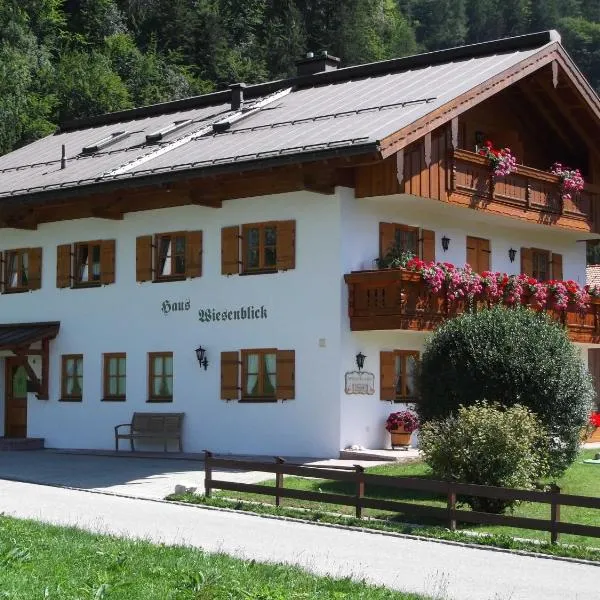 Haus Wiesenblick, Hotel in Oberwössen