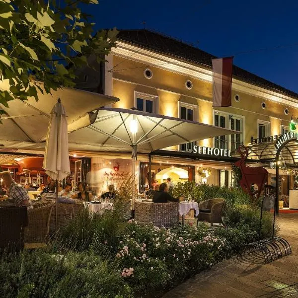 Seehotel Hubertushof, hotel v Velden am Worthersee