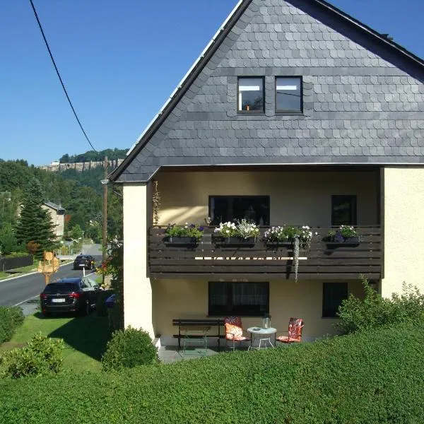 Gästehaus Jeremias, hotell i Königstein an der Elbe