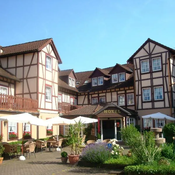 Hotel Burg-Mühle、ゲルンハウゼンのホテル