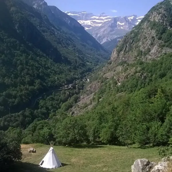 Tipis nature, hôtel à Gavarnie