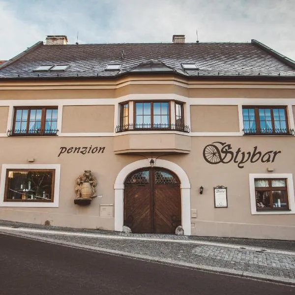 Penzion Štybar, hotel di Stříbro