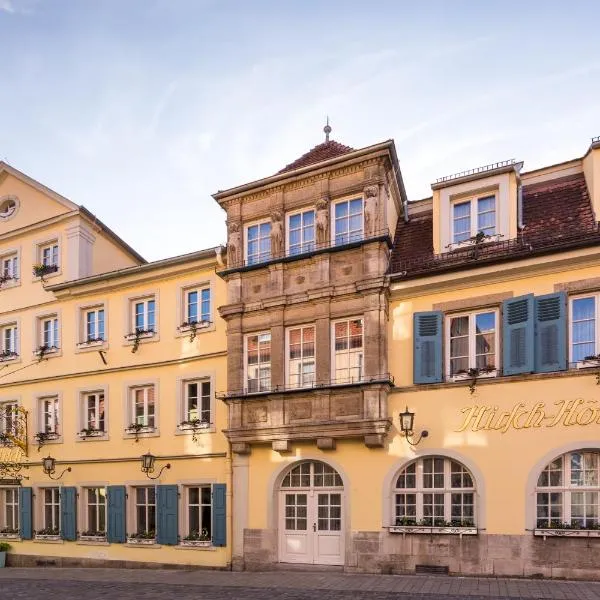 Historik Hotel Goldener Hirsch Rothenburg, hotel in Steinsfeld