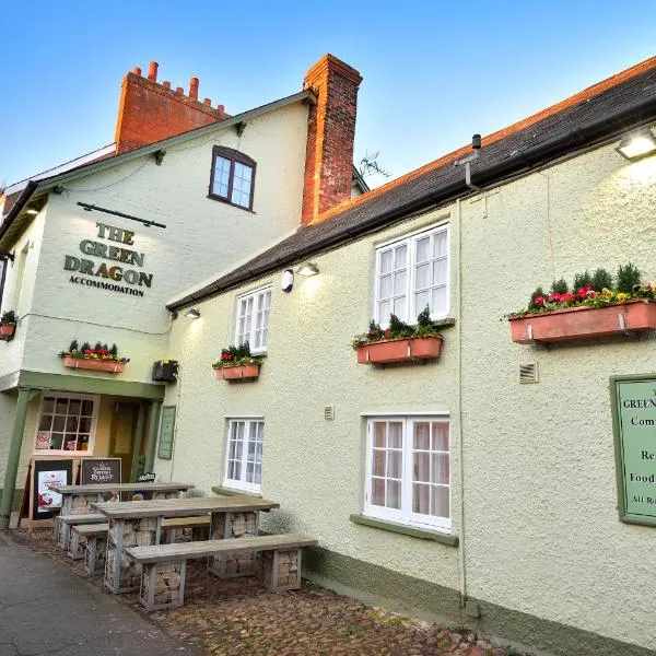 The Green Dragon, hotel in Wiveliscombe