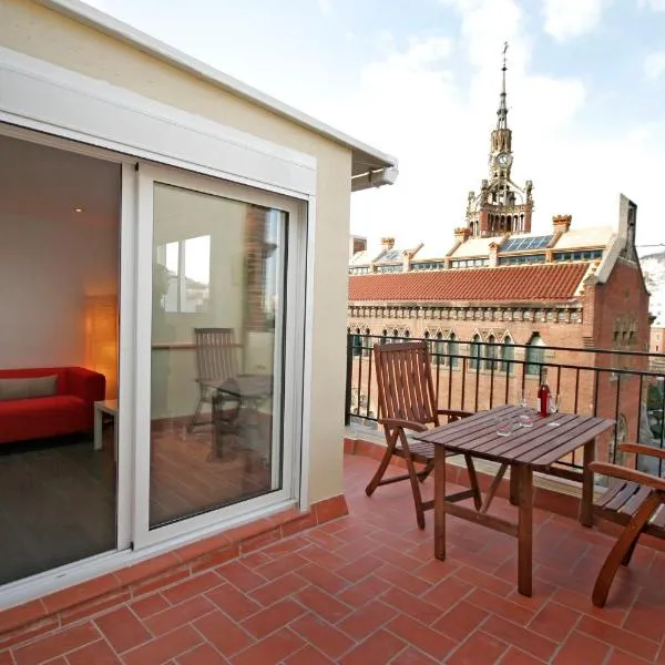 Sant Pau Terraces Apartments, hotel a Barcelona