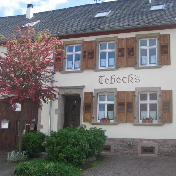 Ferienwohnungen Bistro Tebecks, hotel v destinaci Wadern