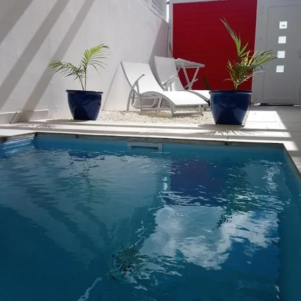 Gite Grenadille Martinique, résidence naturiste, hôtel à Sainte-Luce