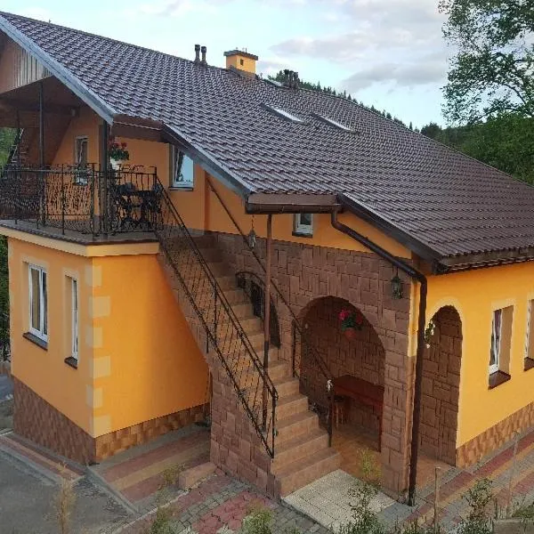 Agroturystyka Na górce u Barbary - domek letniskowy, hotel in Lesko