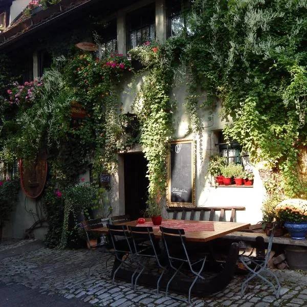 Altfraenkische Weinstube, hotel v destinaci Rothenburg ob der Tauber