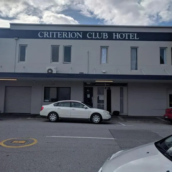 Criterion Club Hotel, hotel en Omakau