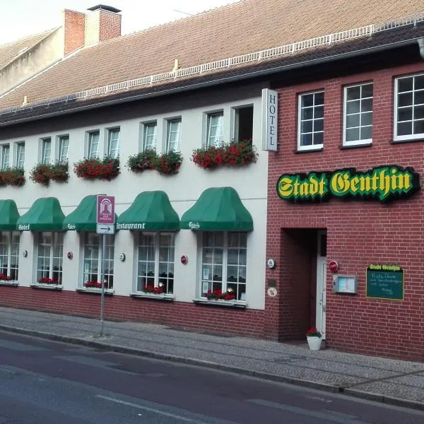 Hotel & Restaurant Stadt Genthin, hotel v destinaci Genthin