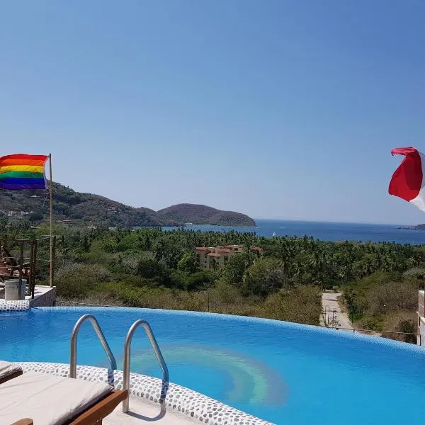 Casa Arcoiris Zihuatanejo B&B, hotel in Zihuatanejo