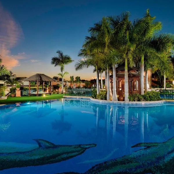 Green Garden Eco Resort & Villas、プラヤ・デ・ラス・アメリカスのホテル