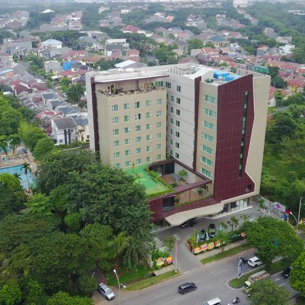 ホテル アヨラ リッポ チラカン（Hotel AYOLA Lippo Cikarang）、Tegalgedeのホテル