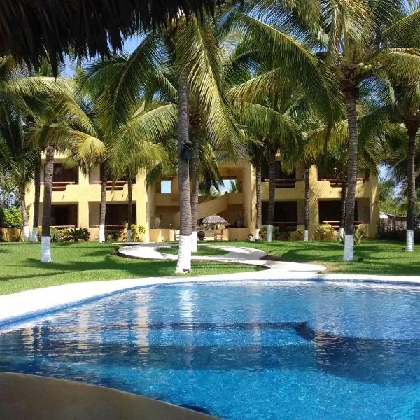 Hotel Bella vista, hotell i El Coacoyul