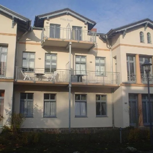 Villa Inge App 12, hotel en Heringsdorf