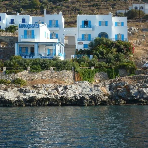 Hotel Filoxenia, hotel in Aegiali