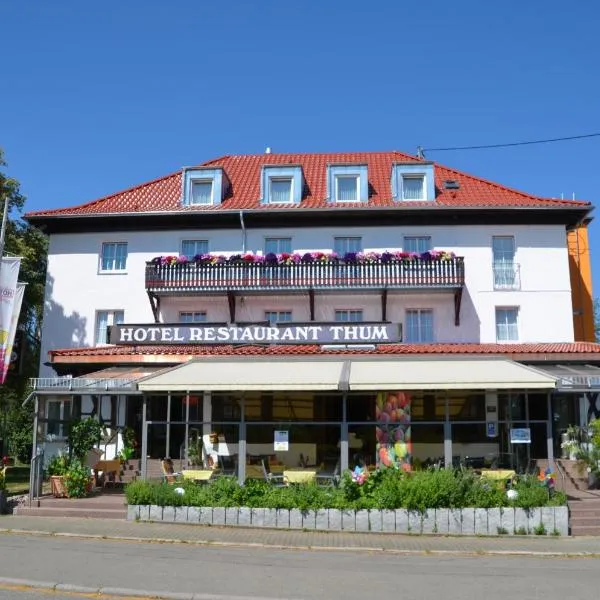 Hotel Restaurant Thum, hotel in Erlaheim