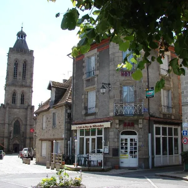 Au Relais du Parc de Millevaches, hotel in Crocq