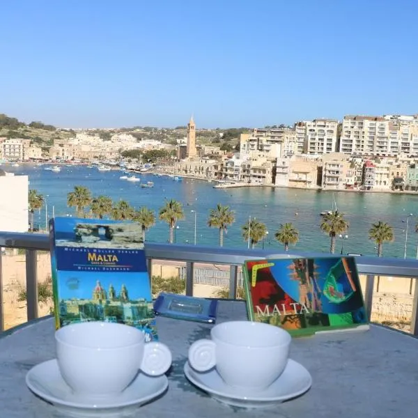 Sea front apartment, hotell i Marsaskala