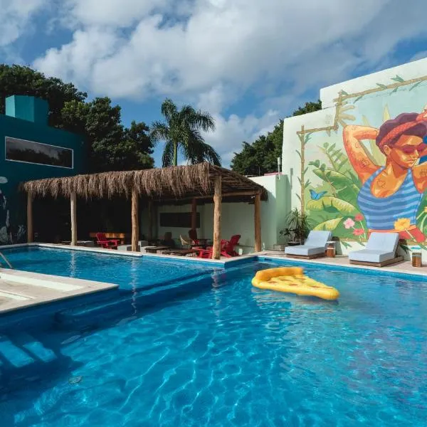 Selina Cancun Downtown: Cancún şehrinde bir otel