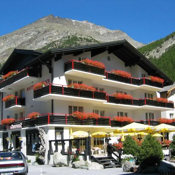 Hotel Restaurant Mattmarkblick, hotel a Saas-Almagell